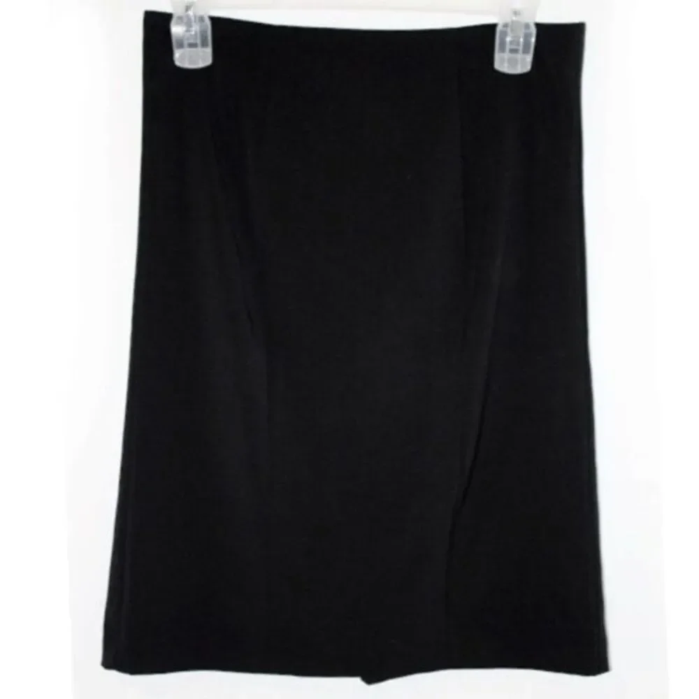 7th Avenue Black Pencil Skirt NWT Petite Size 12P